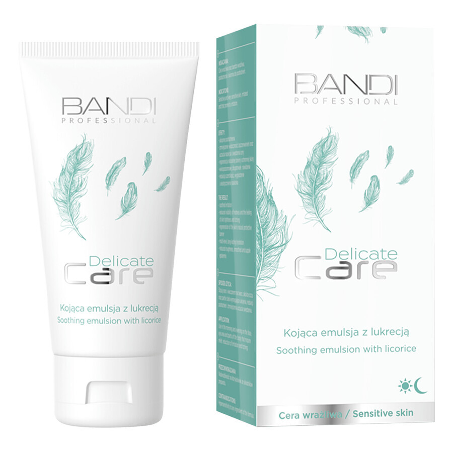 Bandi Delicate Care, emulsión calmante con regaliz, 50 ml