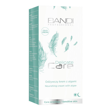 Bandi Delicate Care, voedende gezichtscrème met algen, 50 ml