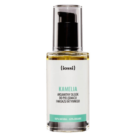 Iossi Kamelia, aceite aterciopelado para cuidado íntimo y masaje, 50 ml