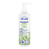 On Line Regenerate, crema para pies, a base de hierbas, 190 ml