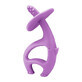 Mombella, teether, Dancing Elephant, violet, de la 3 luni, 1 buc