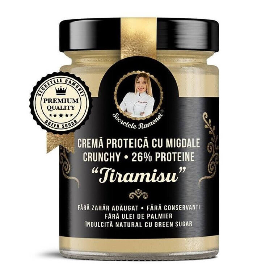 Crema proteica de tiramisú, Secretos de Ramona, 350g, Remedia