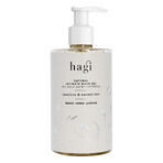 Hagi Lino y Algodón, gel de higiene íntima natural con prebiótico, pieles sensibles y normales, 300 ml