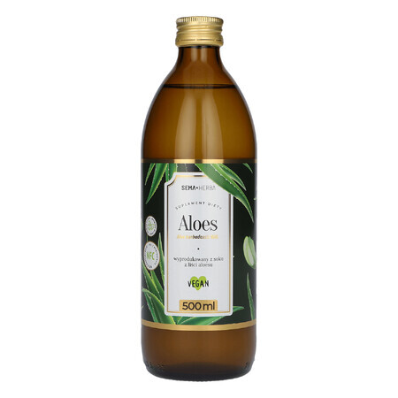 SEMA Herba Aloe, jugo de hoja, 500 ml