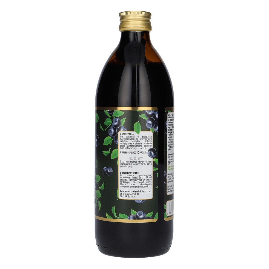 SEMA Herba Aronia, zumo de frutas, 500 ml