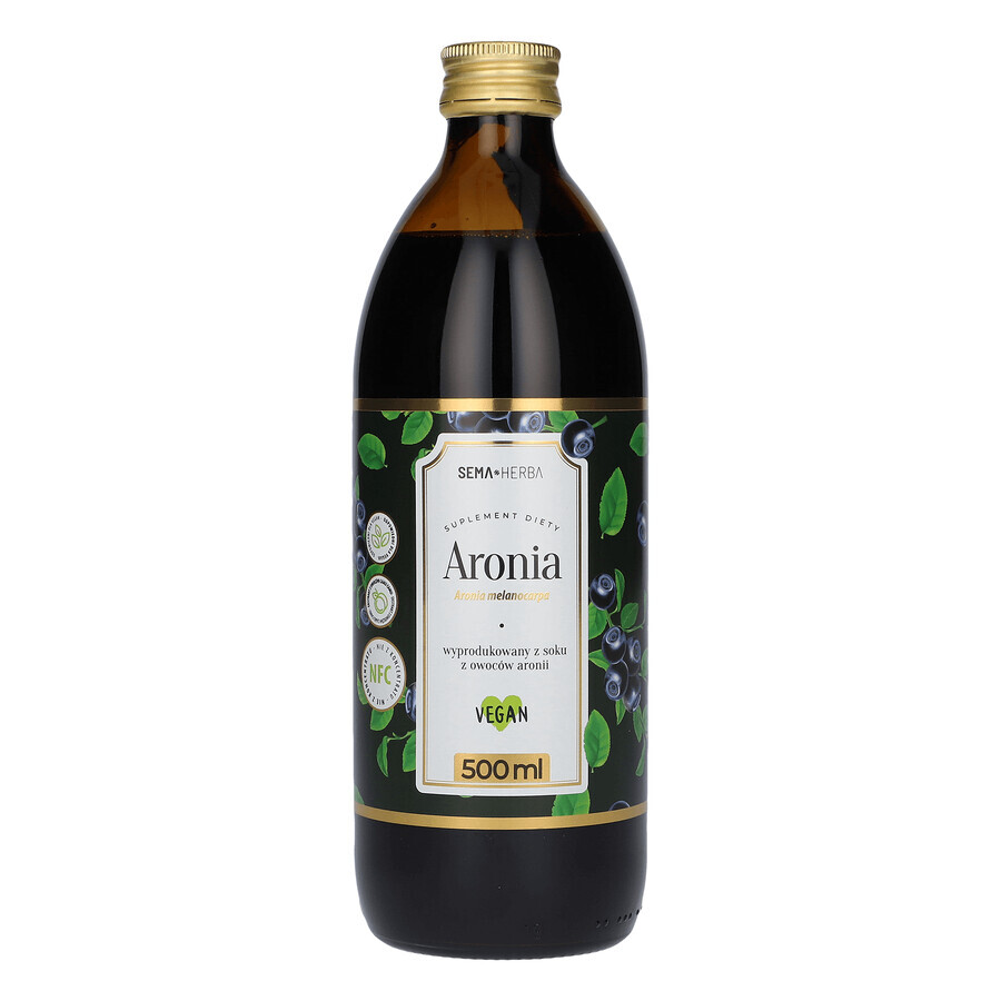 SEMA Herba Aronia, zumo de frutas, 500 ml