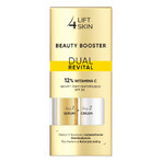 Lift4Skin Beauty Booster Dual Revital set, sérum à 12% de vitamine C, 15 ml + crème revitalisante, SPF 30, 15 ml