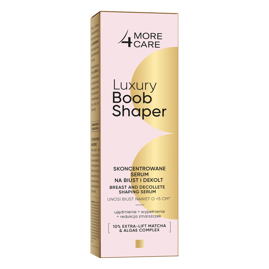 More4Care Luxury Boob Shaper, sérum concentrado para busto y escote, 100 ml