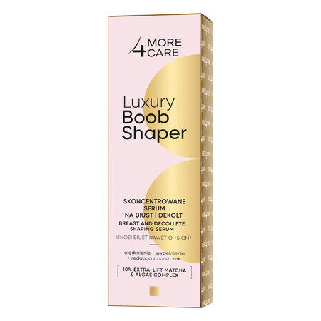 More4Care Luxury Boob Shaper, sérum concentrado para busto y escote, 100 ml