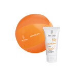 Iwostin Solecrin Sensitive, émulsion protectrice SPF 50, peau sensible, 100 ml + ballon de plage gratuit