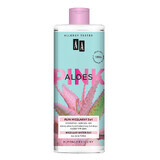 AA Aloes Pink, fluido micelar 3 en 1, todo tipo de pieles, 400 ml