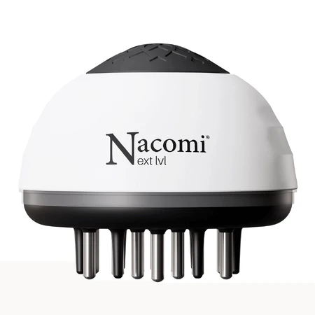 Nacomi Next Level Dermo, aplicador de suero para el cuero cabelludo + masajeador, 1 pieza