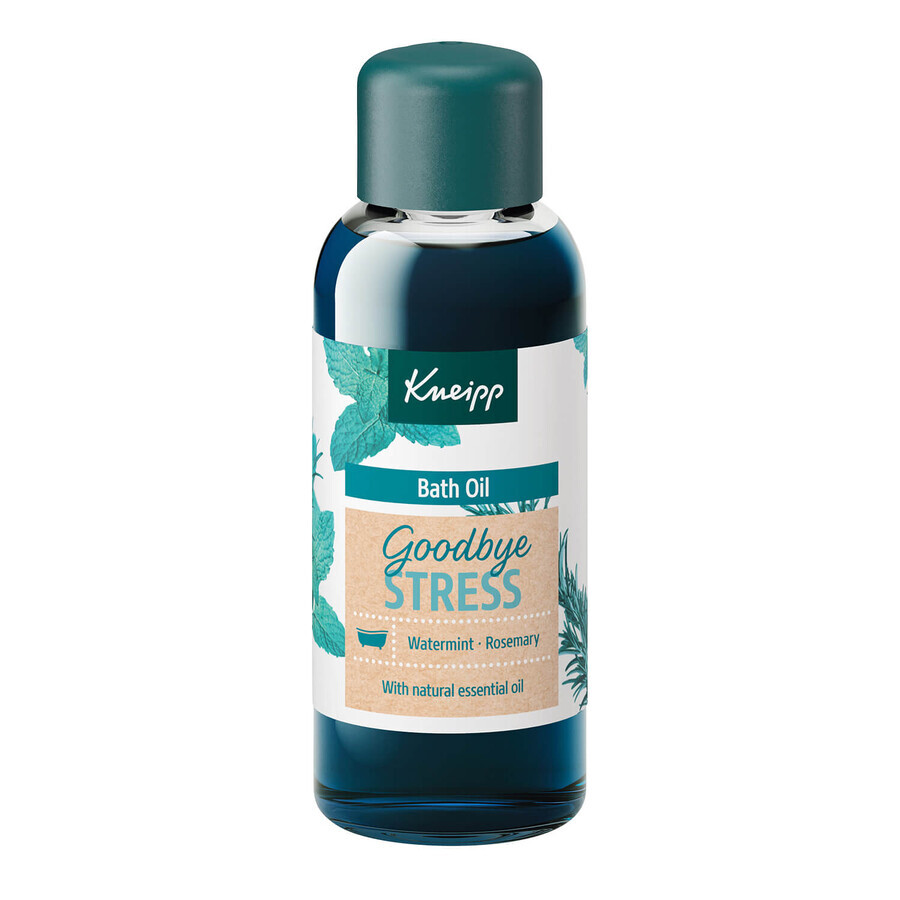 Kneipp Goodbye Stress Romero y Menta, aceite de baño, 100 ml