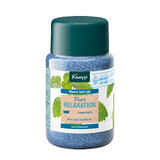 Kneipp Pure Relaxation Melissa, cristales de baño de sales minerales, 500 g