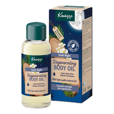 Kneipp Buenas Noches Pino Suizo y Amyris, aceite corporal, 100 ml