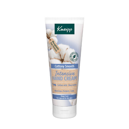 Kneipp Cottony Smooth Cotton, crema de manos, 75 ml