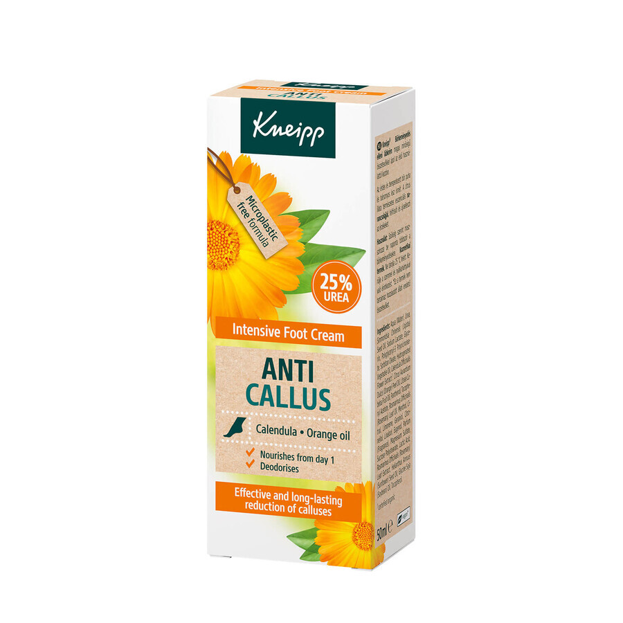 Kneipp, crema intensiva para epidermis callosa, 50 ml