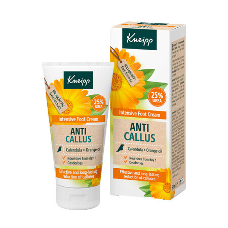 Kneipp, crema intensiva para epidermis callosa, 50 ml