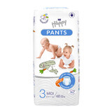 Bella Baby Happy Pants, pannolini, taglia 3 Midi, 6-11 kg, 48 pz.