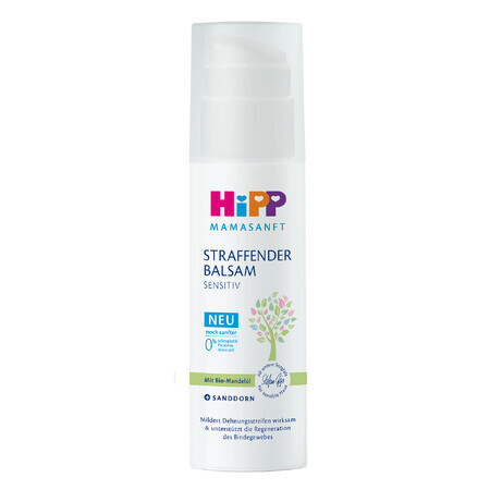 HiPP Mamasanft Sensitiv, bálsamo antiestrías para embarazadas, 150 ml