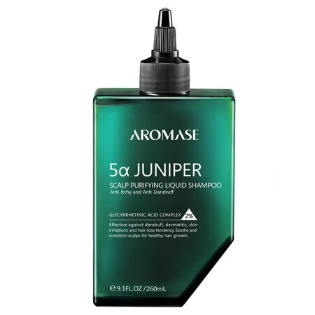 Aromase 5a Juniper Scalp Purifying, champú limpiador del cuero cabelludo, 260 ml