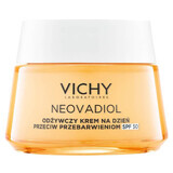 Vichy Neovadiol Post-Menopause, repairing day cream against hyperpigmentation, SPF 50, 50 ml