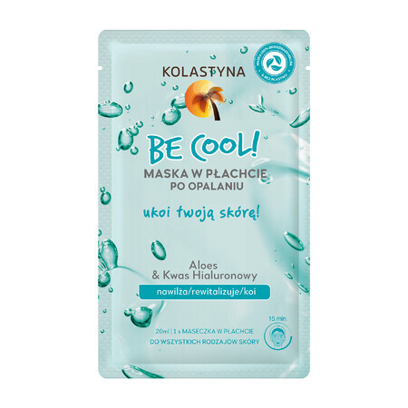 Kolastyna Be Cool, mascarilla para después del sol, 20 ml