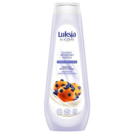 Luxja Silk Care, lotion de bain crémeuse, cupcake aux baies, 900 ml