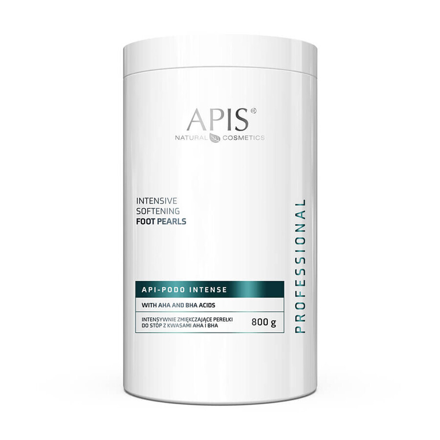 Apis Api-Podo Intense, perlas para pies que suavizan intensamente con ácidos AHA y BHA, 800 g