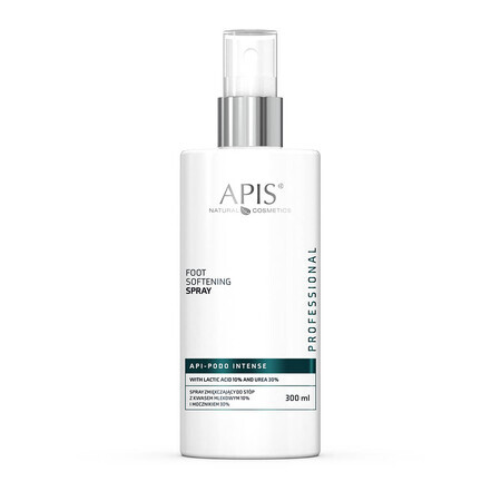 Apis Api-Podo Intense, spray de înmuiere pentru picioare cu acid lactic 10% și uree 30%, 300 ml