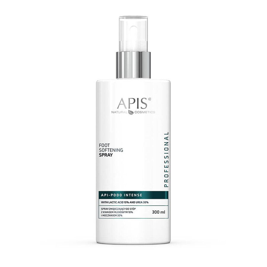 Apis Api-Podo Intense, spray de înmuiere pentru picioare cu acid lactic 10% și uree 30%, 300 ml