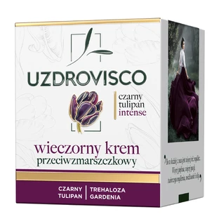 Uzdrovisco Black Tulip Intense, crème du soir anti-rides, 50 ml