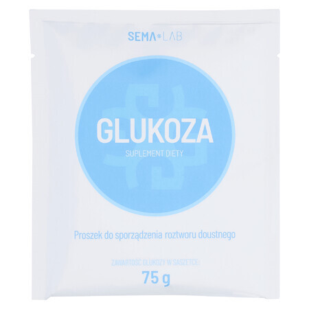 SEMA Lab Glucose, powder for oral solution, 75 g