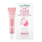 Equilibra Rosa Set, Gesichtscreme Rose, 50 ml + Augencreme, 15 ml