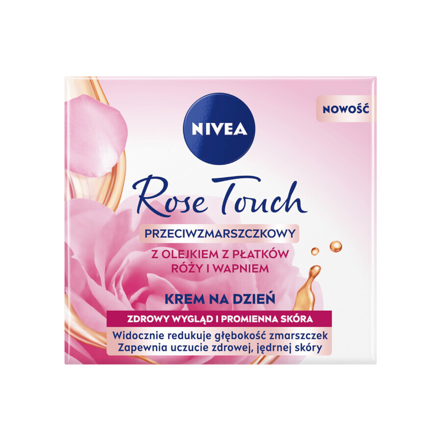 Set Nivea Rose Elegance, crema de día, 50 ml + crema de noche, 50 ml + neceser