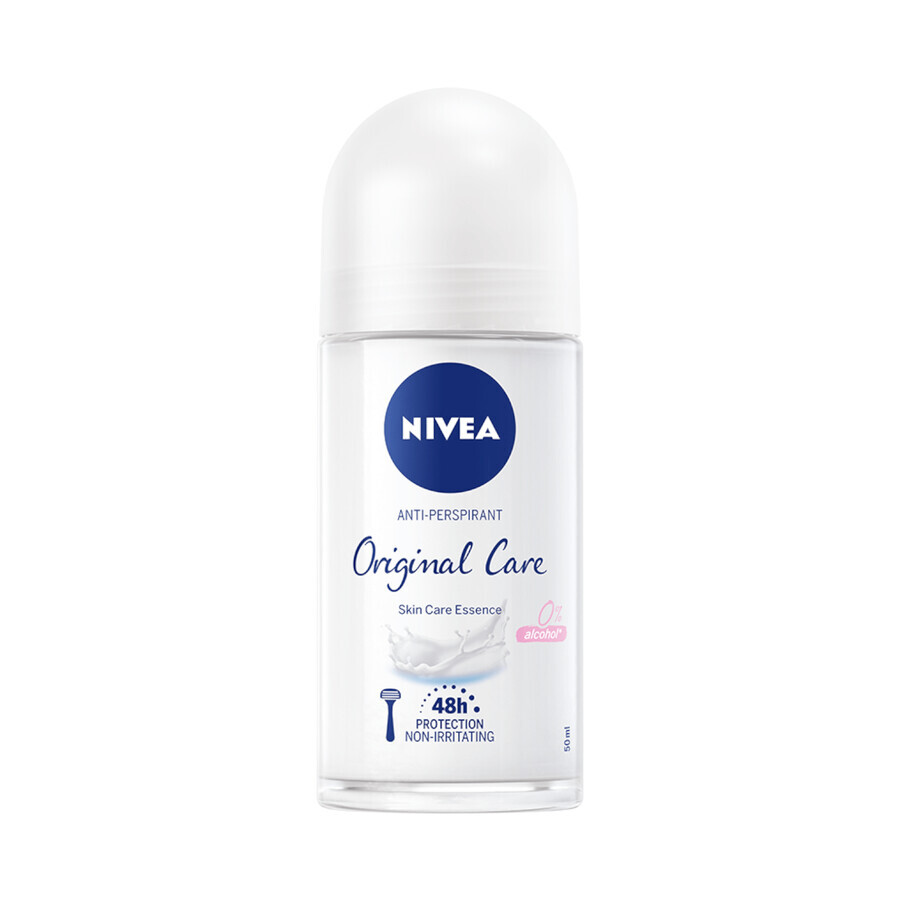 Nivea Feel Soft set, crema hidratante intensiva para rostro, cuerpo y manos, 100 ml + Original Care, antitranspirante roll-on, 48h, 50 ml + Creme Soft, gel de ducha, 250 ml