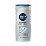 Kit Nivea Men Silver Control, baume après-rasage, antibactérien, 100 ml + roll-on anti-transpiration, 48h, 50 ml + gel douche 3-en-1 pour le visage, le corps et les cheveux, 250 ml