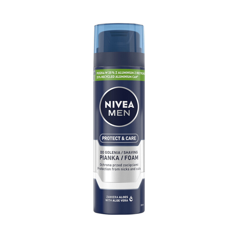 Nivea Men Tech Master kit, shaving foam, 200 ml + aftershave balm, 100 ml + 3 in 1 shower gel, 250 ml + roll-on antiperspirant, 48h, 50 ml