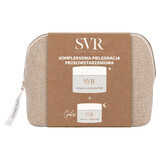 Set SVR Densitium Creme Riche, crema antirughe, 50 ml + lozione viso notte, 15 ml + borsa cosmetica in regalo