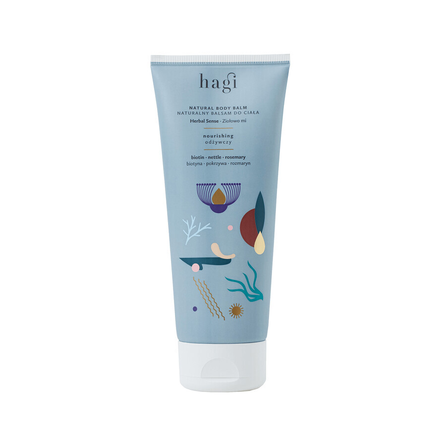 Hagi Herbal Mi set, loción corporal, 200 ml + vela de soja, Naranja picante, 215 ml