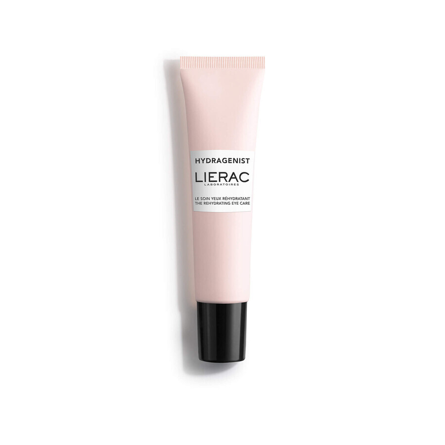 Lierac Hydragenist set, crema hidratante iluminadora, 50 ml + sérum, 15 ml + crema contorno de ojos, 7,5 ml de regalo