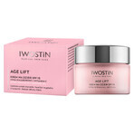 Iwostin Age Lift set, crema de día, piel normal y mixta, SPF 15, 50 ml + crema de ojos, 15 ml + sérum antiarrugas, 30 ml