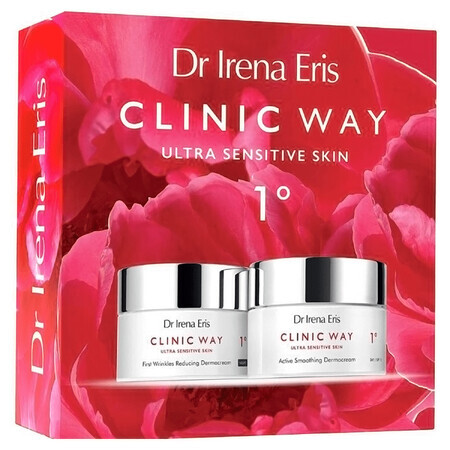 Dr Irena Eris Clinic Way 1st set, day cream, SPF 15, 50 ml + night cream, 50 ml