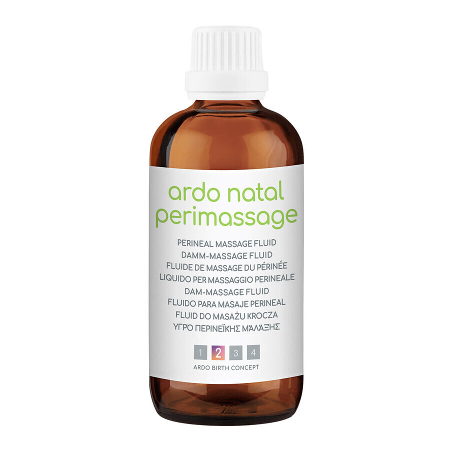 Ardo Natal Perimassage, huile de massage périnéal avant l'accouchement, 50 ml