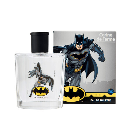 Set Corine De Farme Marvel Batman, eau de toilette, 50 ml + disco volador, 1 pieza + marcapáginas recortable, 1 pieza