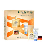 Set Nuxe Huile Prodigieuse, aceite seco, 50 ml + Rêve de Miel, bálsamo labial, 15 g + Creme Fraiche de beaute, crema hidratante, 30 ml