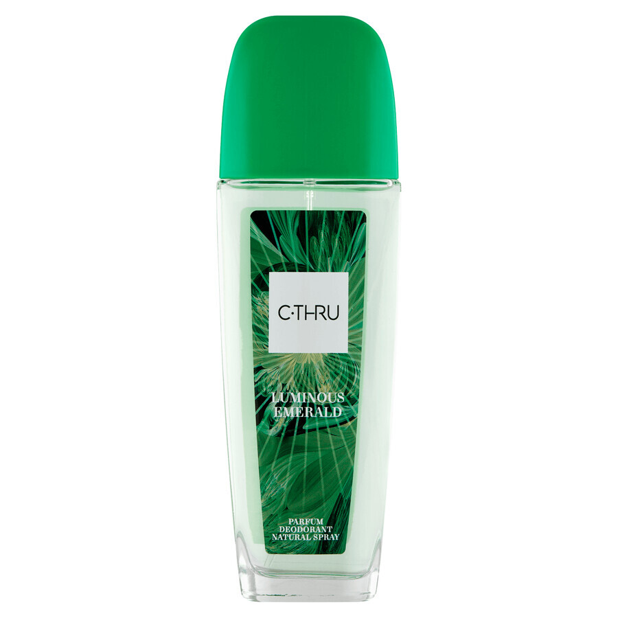 C-THRU Luminous Emerald Set, Deodorant, 75 ml + Deo-Spray, 150 ml