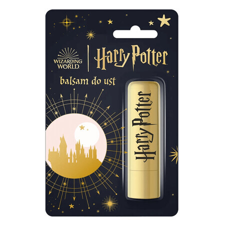 Harry Potter, balsamo labbra idratante e rigenerante, Oro, 3,8 g