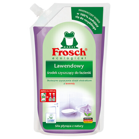 Forsch, limpiador de baño, lavanda, recambio, 1000 ml