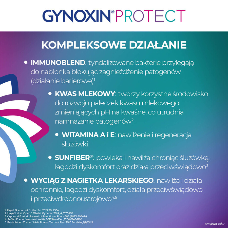 Gynoxin Protect, vaginal globules, 10 units